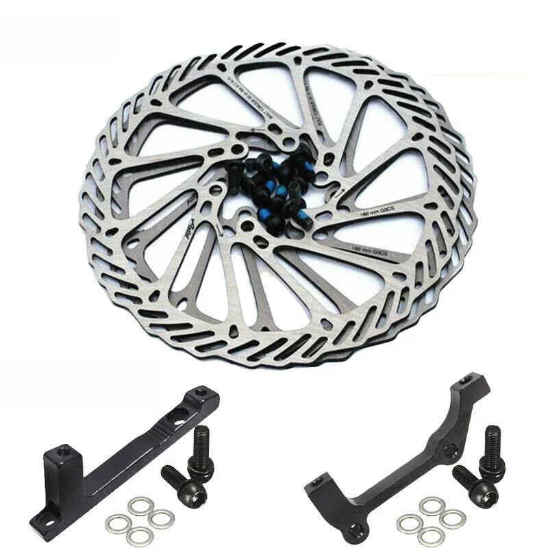 AliExpress NONE G3 Bicycle Brake Rotor 160/180/203mm Bike Hydraulic Disc Brake Rotors Stainless Mtb Rotor with PM IS Adapter Bike Accessories