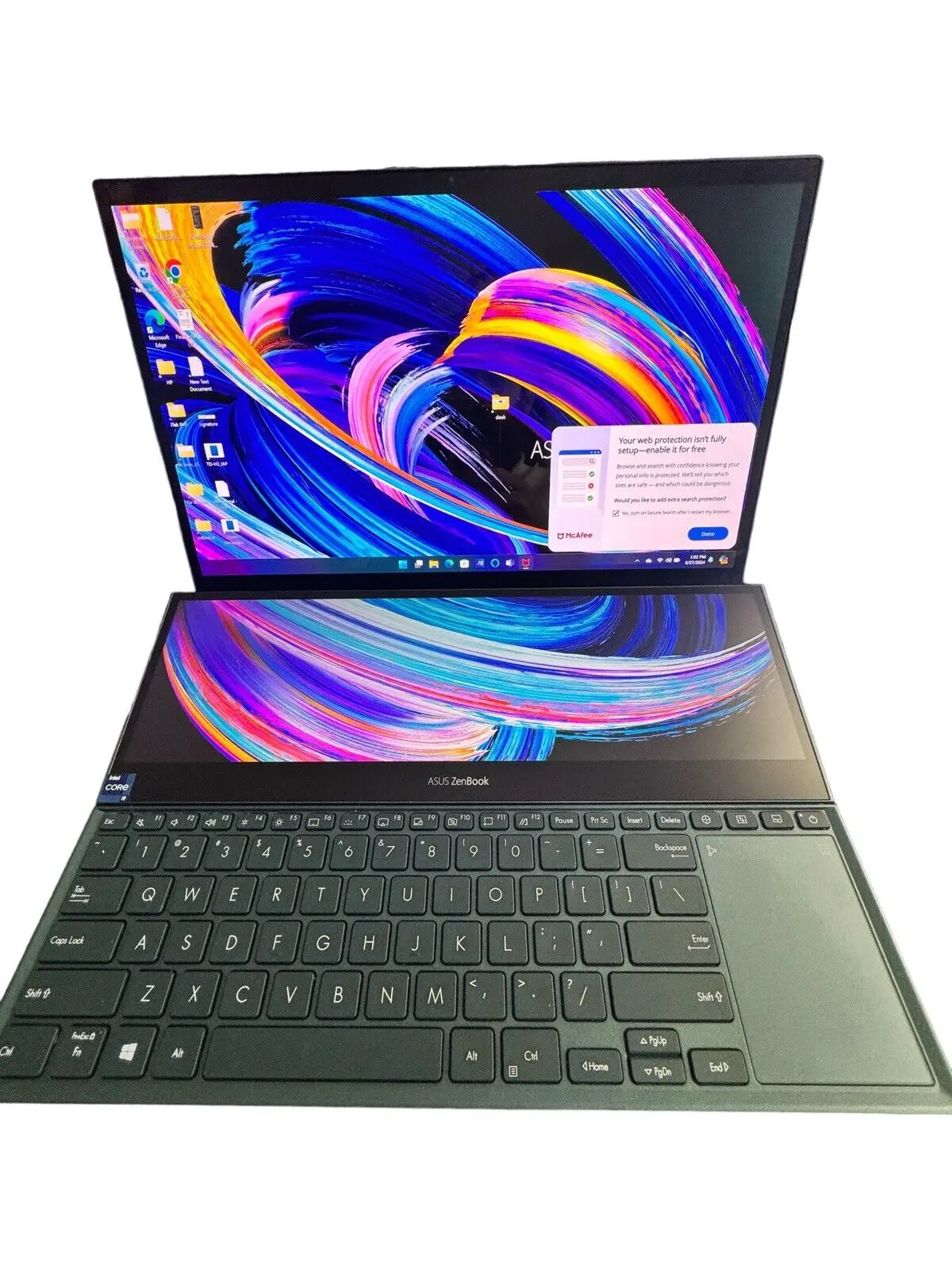 

Лидер продаж ZenBook Pro Duo 15 OLED-ноутбук 12-го поколения Intel Core i9-12900H 4K OLED 64 ГБ ОЗУ GeForce RTX 3060