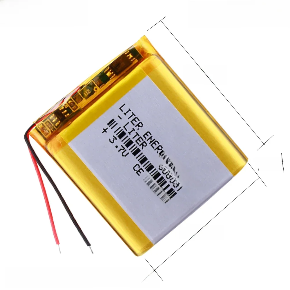 Batterie lithium-ion 3.7V 750mAh 503337 503540 L, 1 à 10 pièces, pour mp3 mp4, montre intelligente, haut-parleur