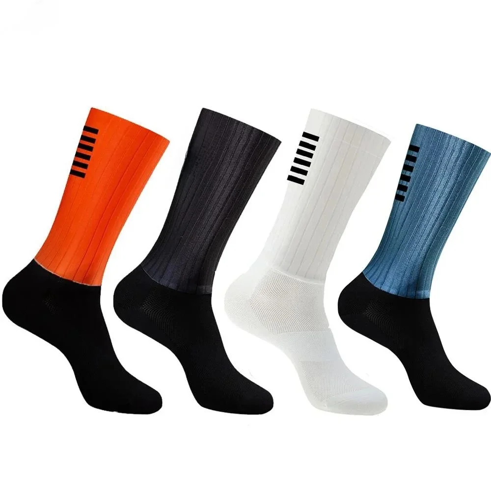 AliExpress NONE Anti Slip Silicone Aero Socks Cycling Socks Men BIKE Bicycle Sport Running Bike Socks New Socks 2024 New Socks Cycling New Socks