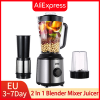 WINNING STAR Professional 2 In 1 Powerful Blender Mixer Juicer 1.8L Electric Juicer Mixer Food Processor Ice Smoothies Crusher