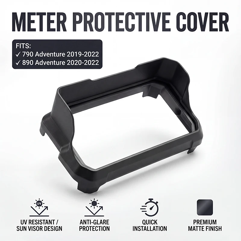 Instrument Sun Visor Shield for 790 Adventure 890 Adventure 2019-2022 2021 Meter Protective Cover Anti-Glare UV Protection Guard