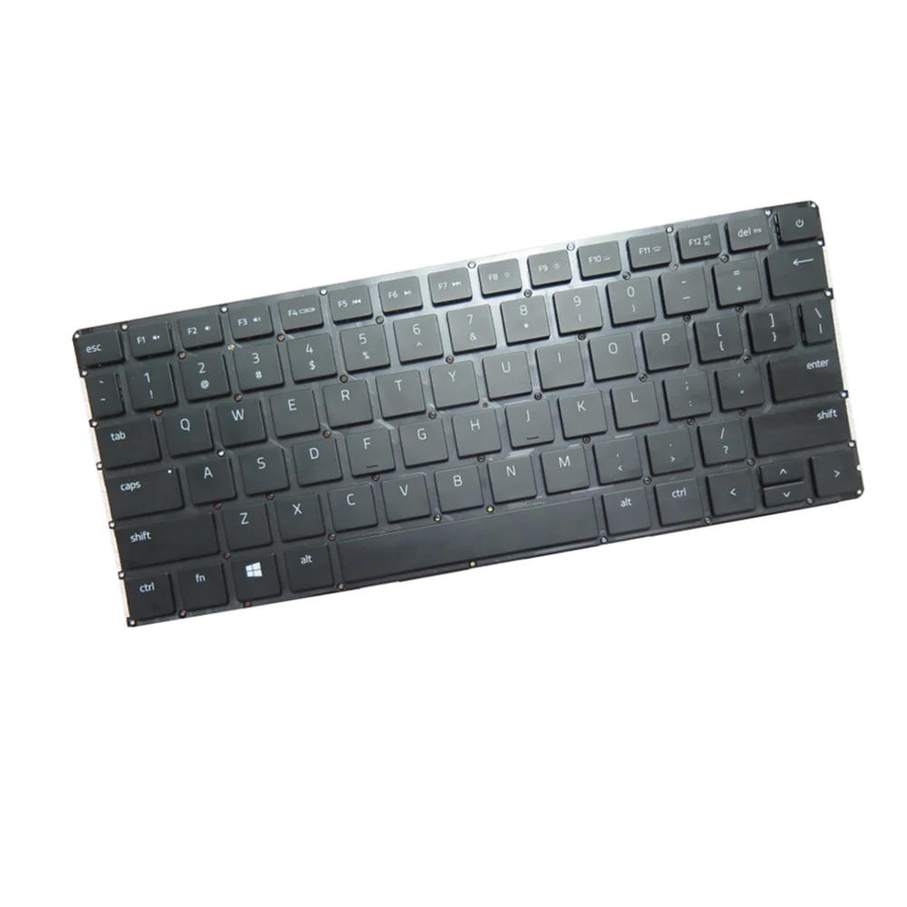 95% New Laptop English US Keyboard For RAZER For Blade 14 13171300-00 2H-BDDUSR50111 911100190340 With Backlit Black