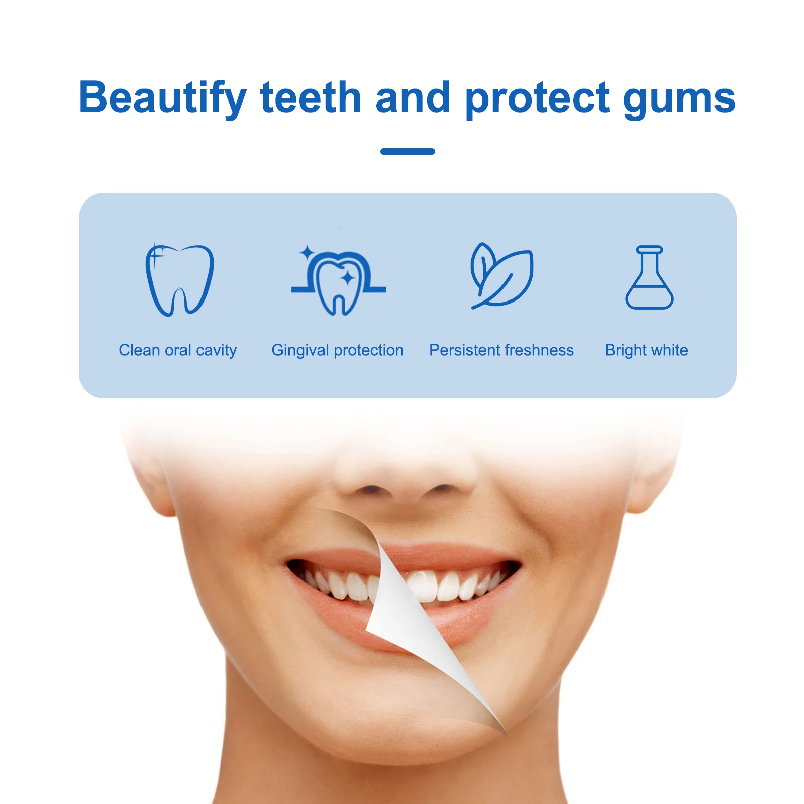 Jaysuing Teeth Cleaning Gel Remove Tea and Coffee Stains Eliminate Bad Breath Reduce Food Residue Oral Cleaning Teeth Gel