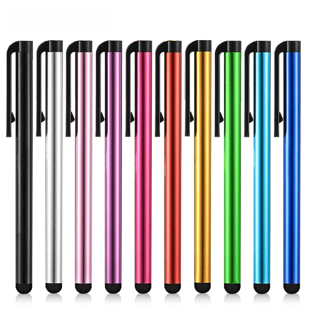 Universele styluspen voor iPhone 13, iPad Pro, Samsung tablet, Android, draagbare aanraakpen voor alle capacitieve schermen met penclip - afbeelding 2