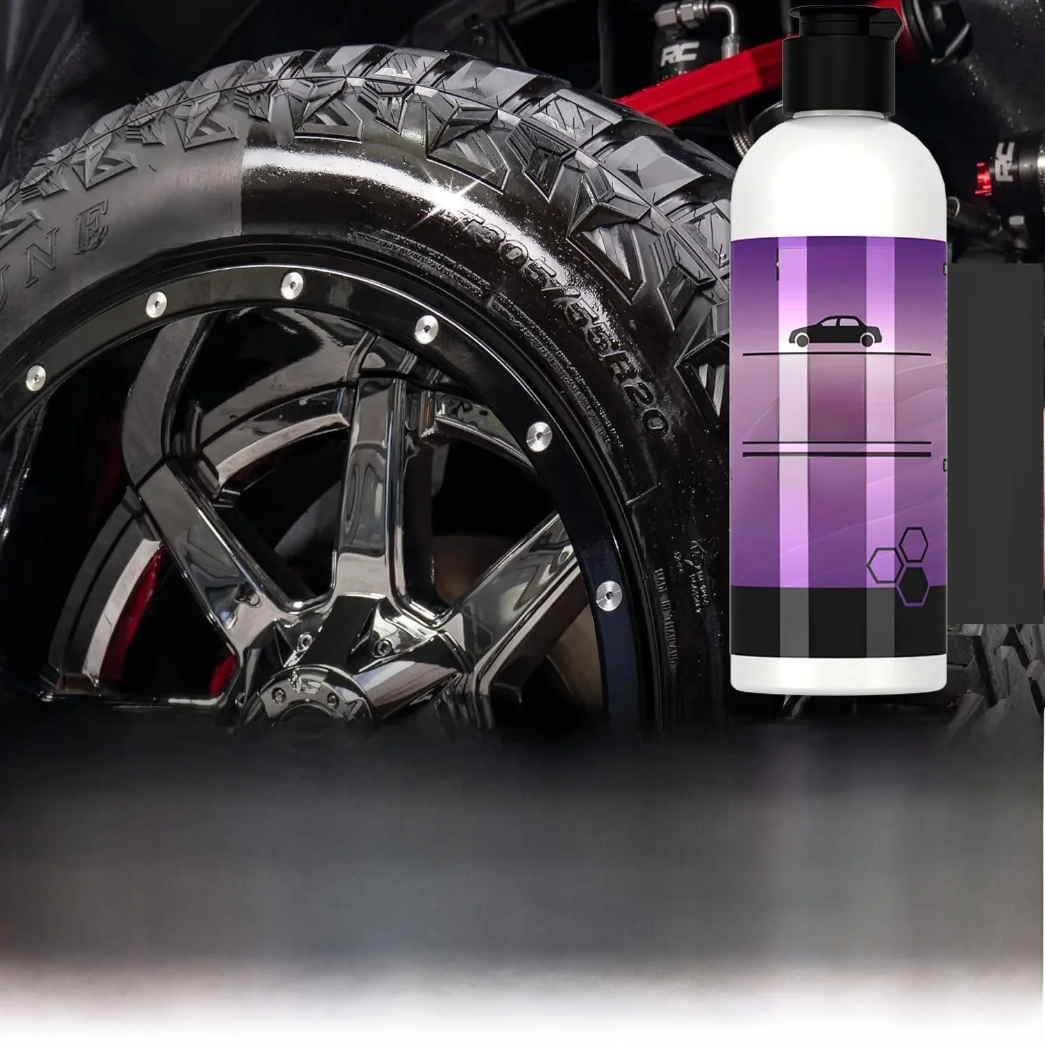 Hydroshine – revêtement de noircissement pour pneus de voiture en céramique, vernis Anti-âge, brillant longue durée, outil de réparation de rénovation de voiture, Gel brillant