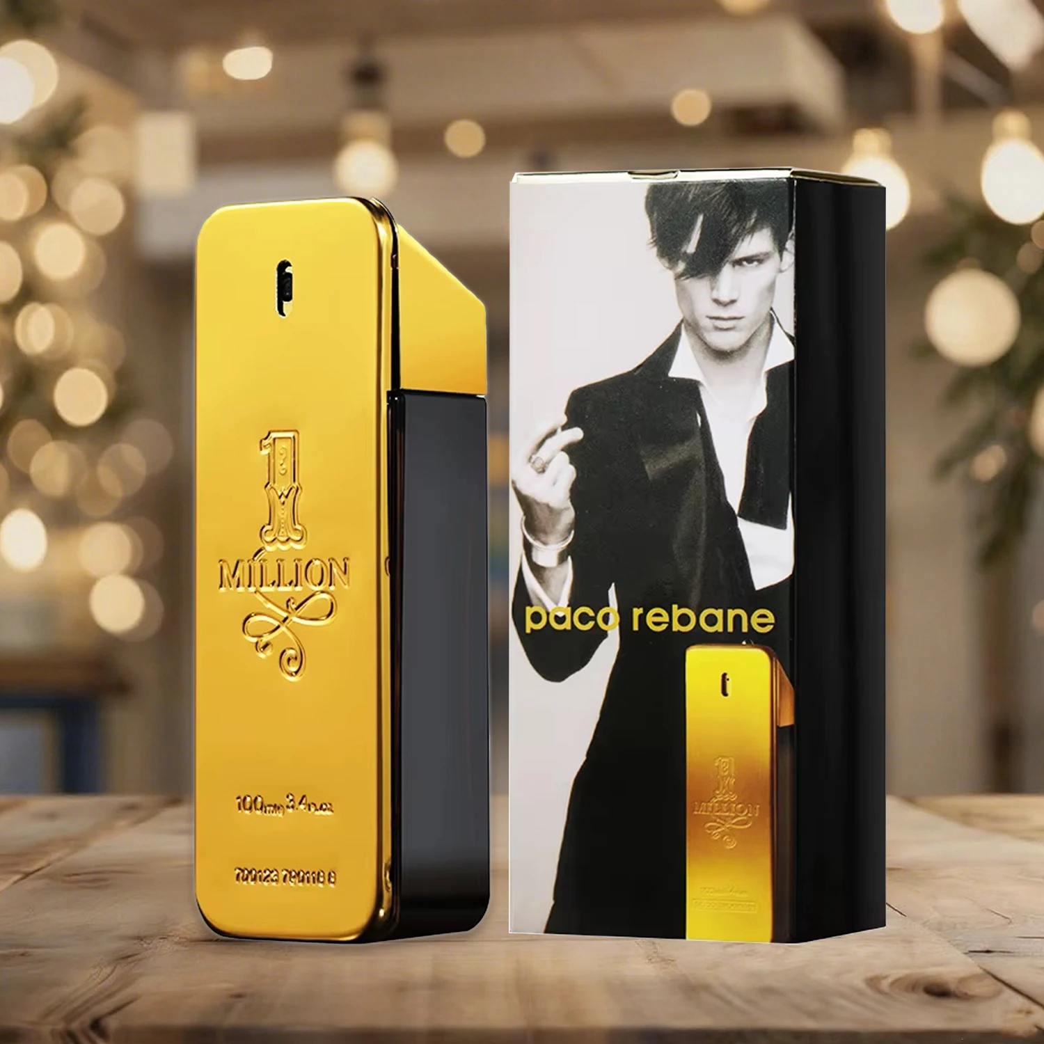عطر المليونير الذهبي بخلاصة الطوب الذهبي، عطر خشبي غني وذكر يدوم طويلاً للرجال، 100 مل