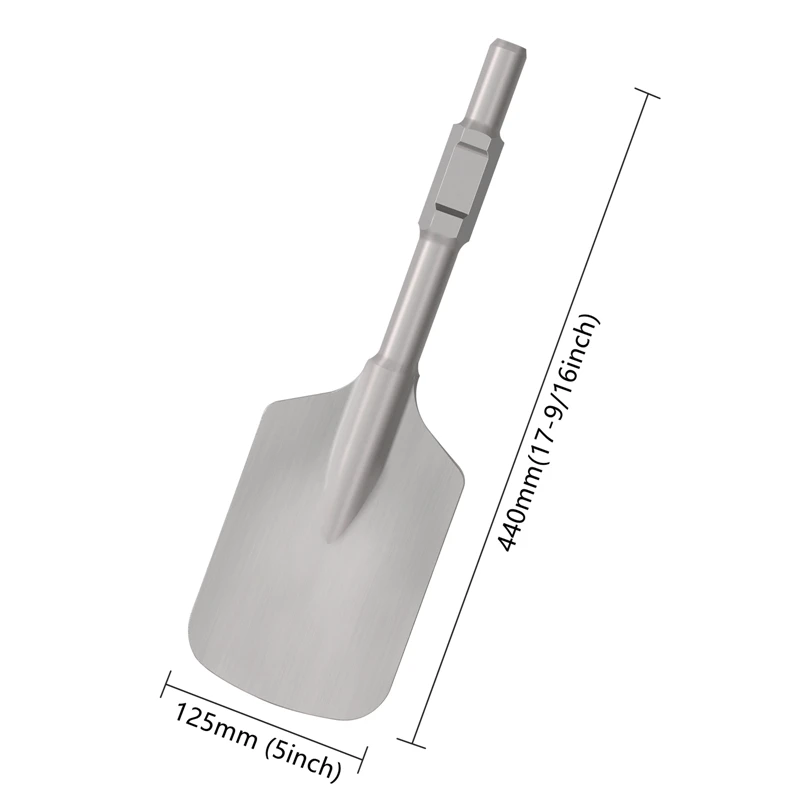Imagem -03 - Hex Shank Clay Scraping Shovel Scoop Breaker Bit Cinzel para Demolição Jack Hammers Ferramentas de Concreto Arenito Alvenaria
