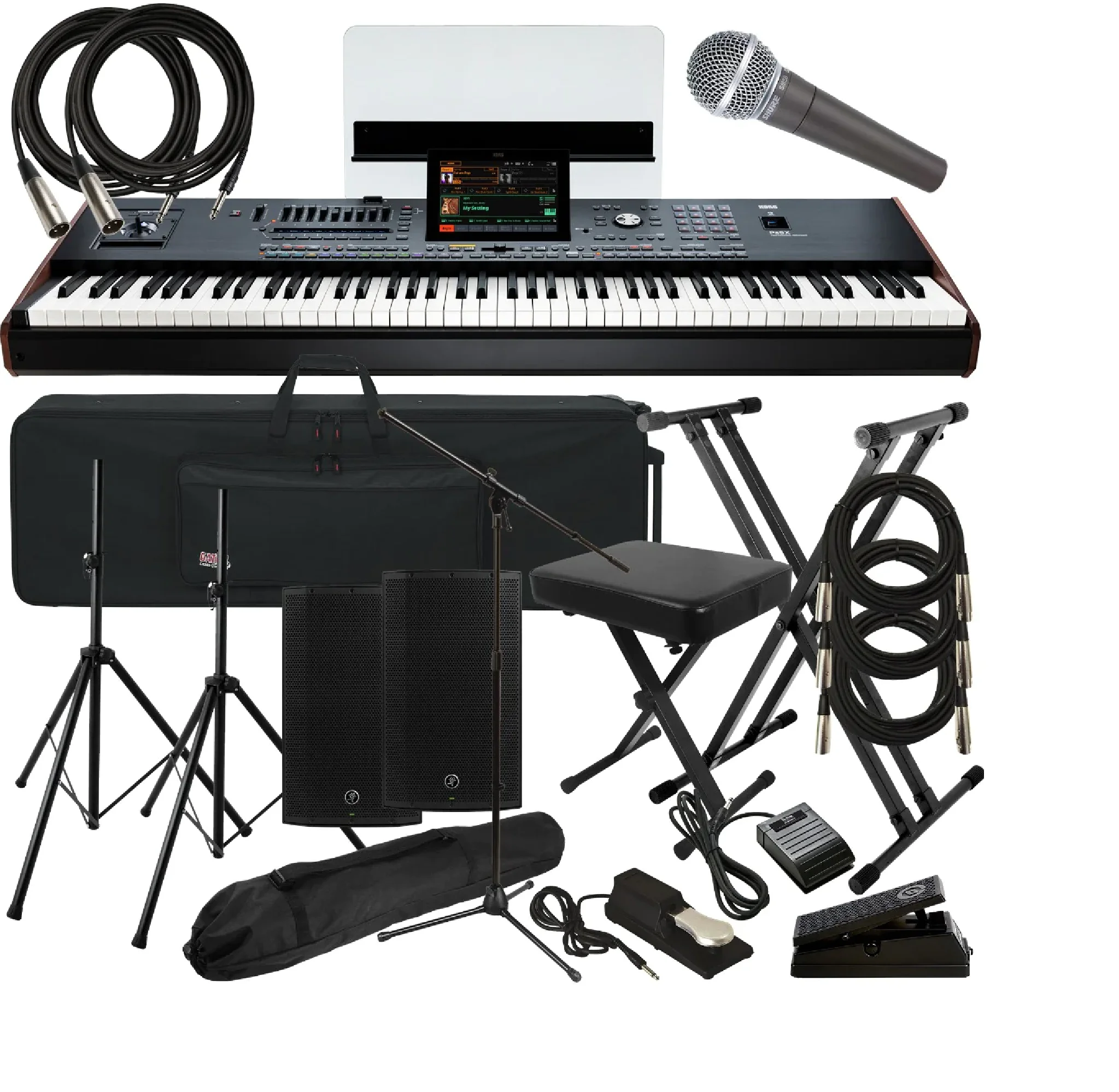 Brand New Korg PA5X 88-key Professional Arranger Workstation Keyboard