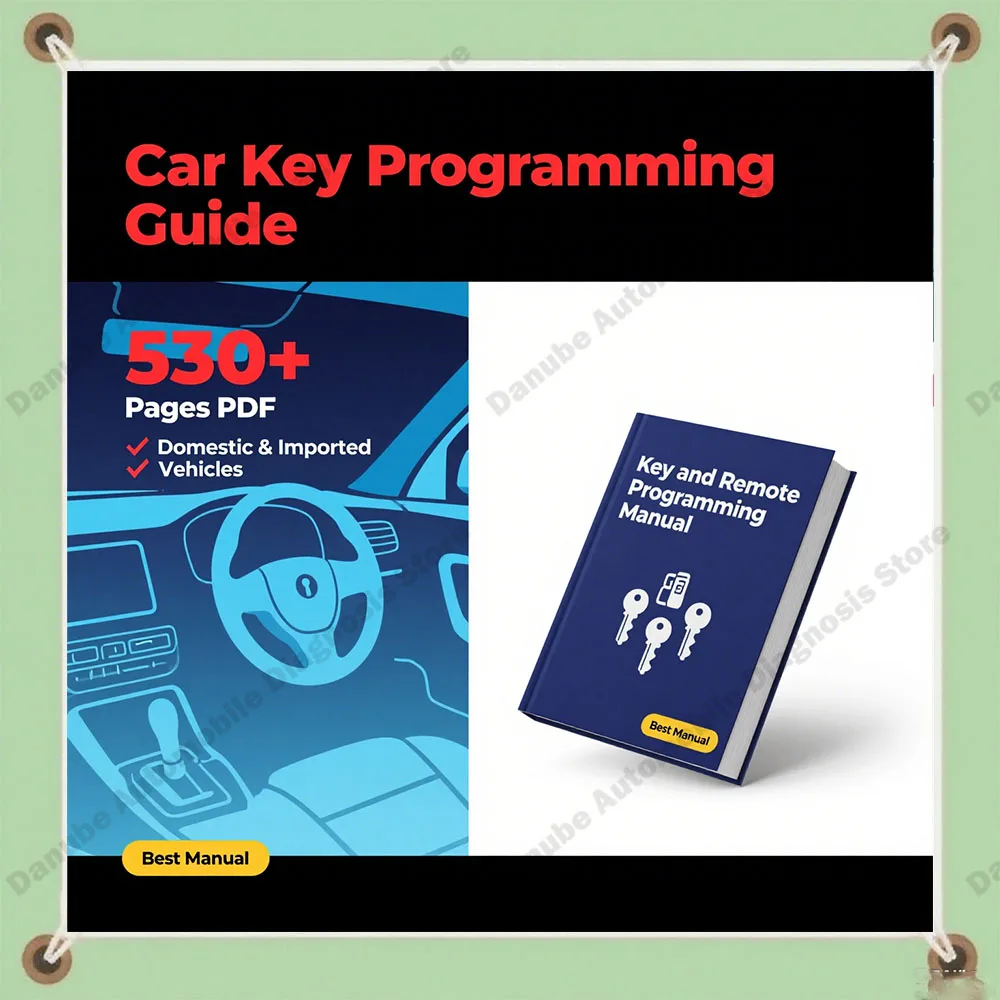 

Newest Key And Remote Programming Manual Guide for Locksmith Professionals - Immobilizer System Operations And Repair Manual