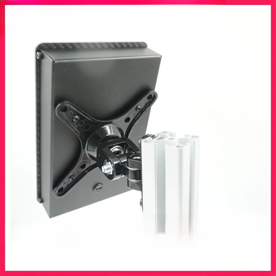 SIMPUSH Button Box VESA Mount 100 mm 75 mm 50 mm 2-osiowe regulowane mocowanie skrzynki przycisków, aktualizacja Sim Rig, mocowanie skrzynki przycisków — zdjęcie produktu 7