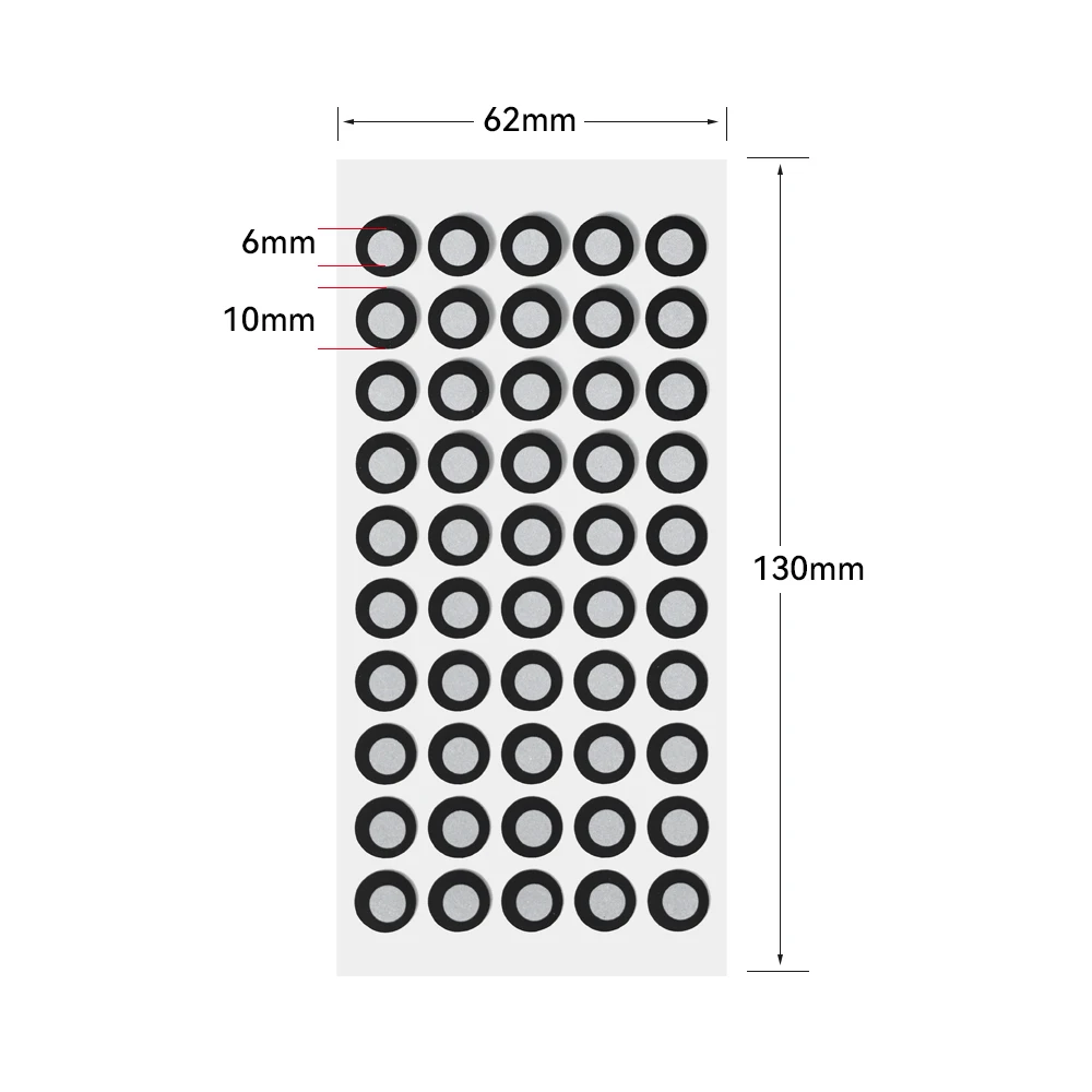 Imagem -04 - Ponto de Referência de 3000 Pontos Revopoint 6.0 mm para a Exploração 3d Marcadores Reflexivos Highiy para o Varredor 3d