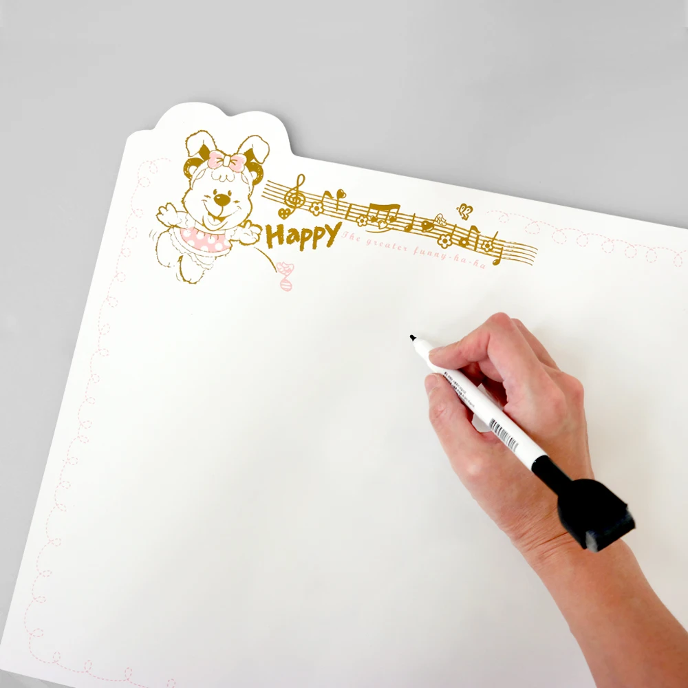 ไวท์บอร์ดบันทึกรายเดือนตารางปฏิทินกระดานดำมินิกระดานเขียนกระดานไวท์บอร์ดบ้านโรงเรียน