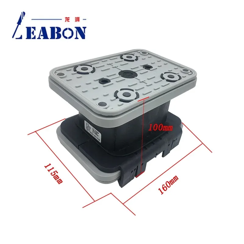 160x115x100mm CNC Vacuum Pod Block Rubber Suction Pad for Homag Weeke Woodworking Router Table