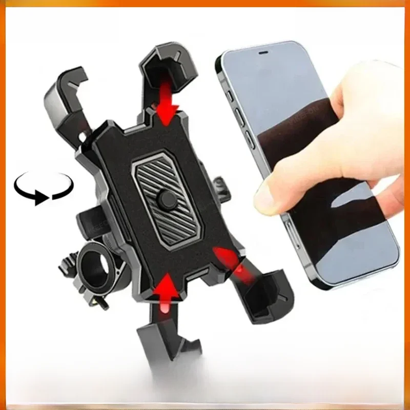 AliExpress VIKEFON 360° Rotatable Electric Bicycle Phone Holder for iPhone Riding MTB Bike Moto Motorcycle Stand Bracket Non-slip Cycling