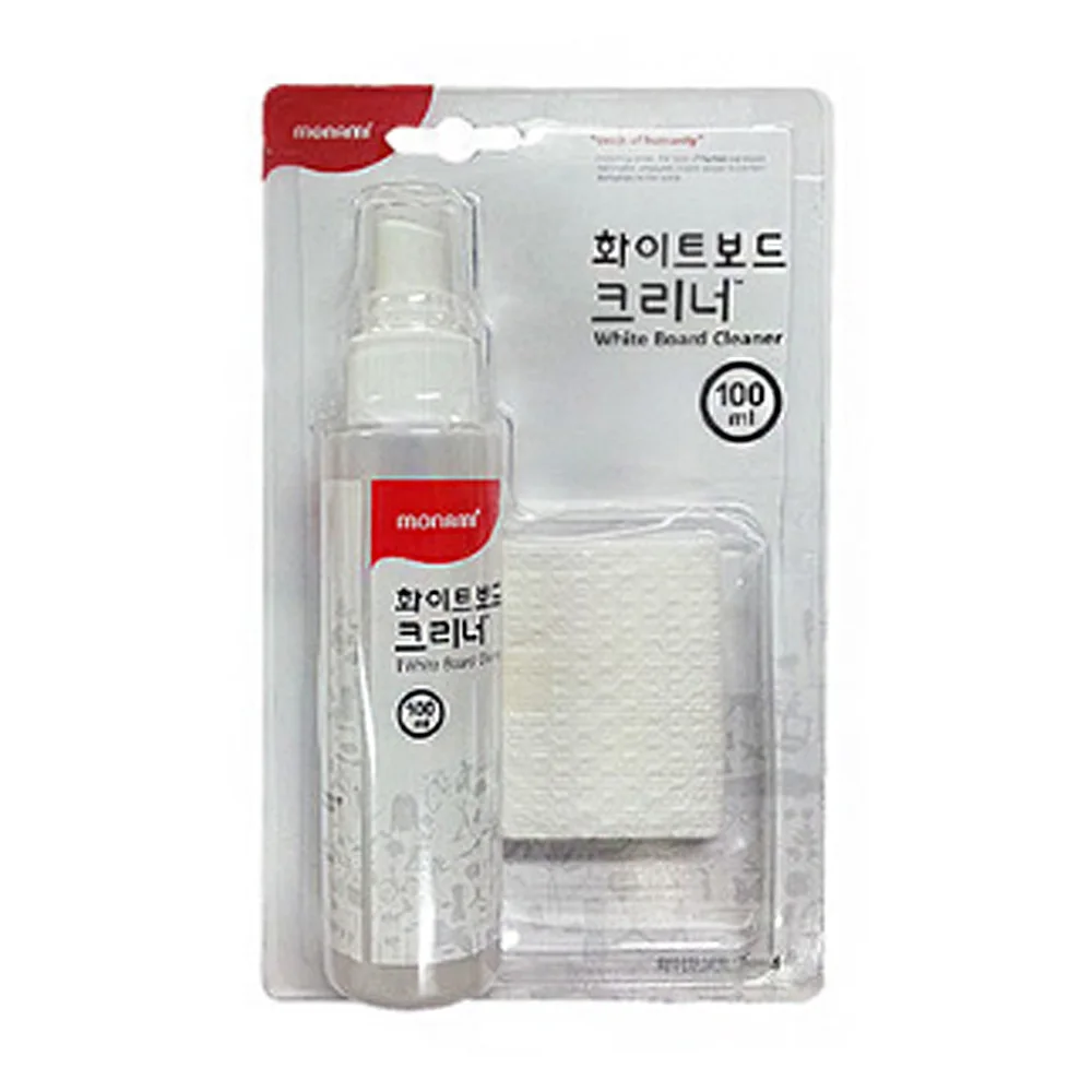 Monami white board cleaner 100ml Monami white board cleaner wiper 100ml 1EA Monami