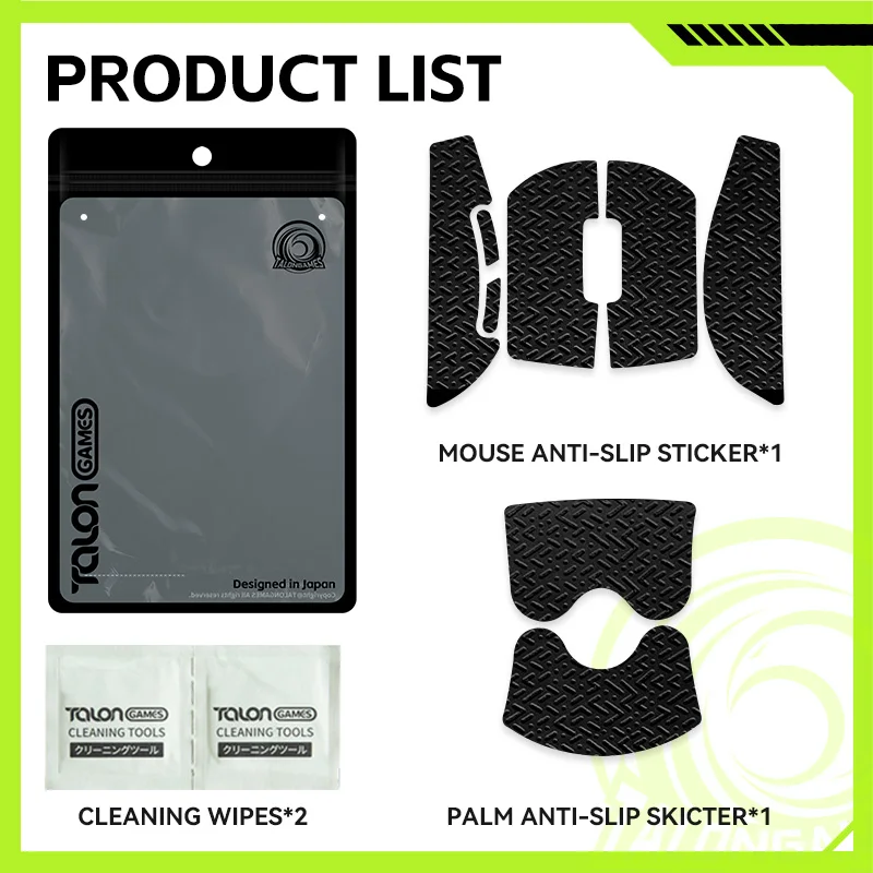

TALONGAMES Mouse Grip Tape For Logitech G PRO X 2C Superlight Wireless / GPW4 Gaming mouse,Palm Sweat Absorption,Anti-Slip Tape