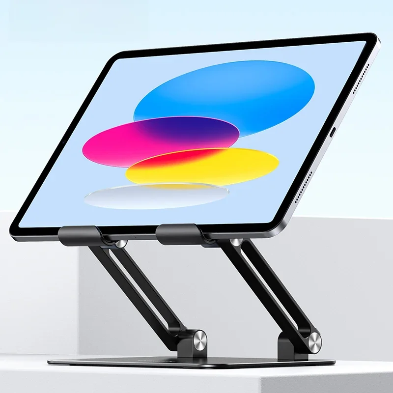 Uchwyt na Tablet UGREEN na nowy iPad 2021 stojak na telefon Samsung składany aluminiowy stojak na laptopa stojak na notebooka iPad Pro — zdjęcie 2