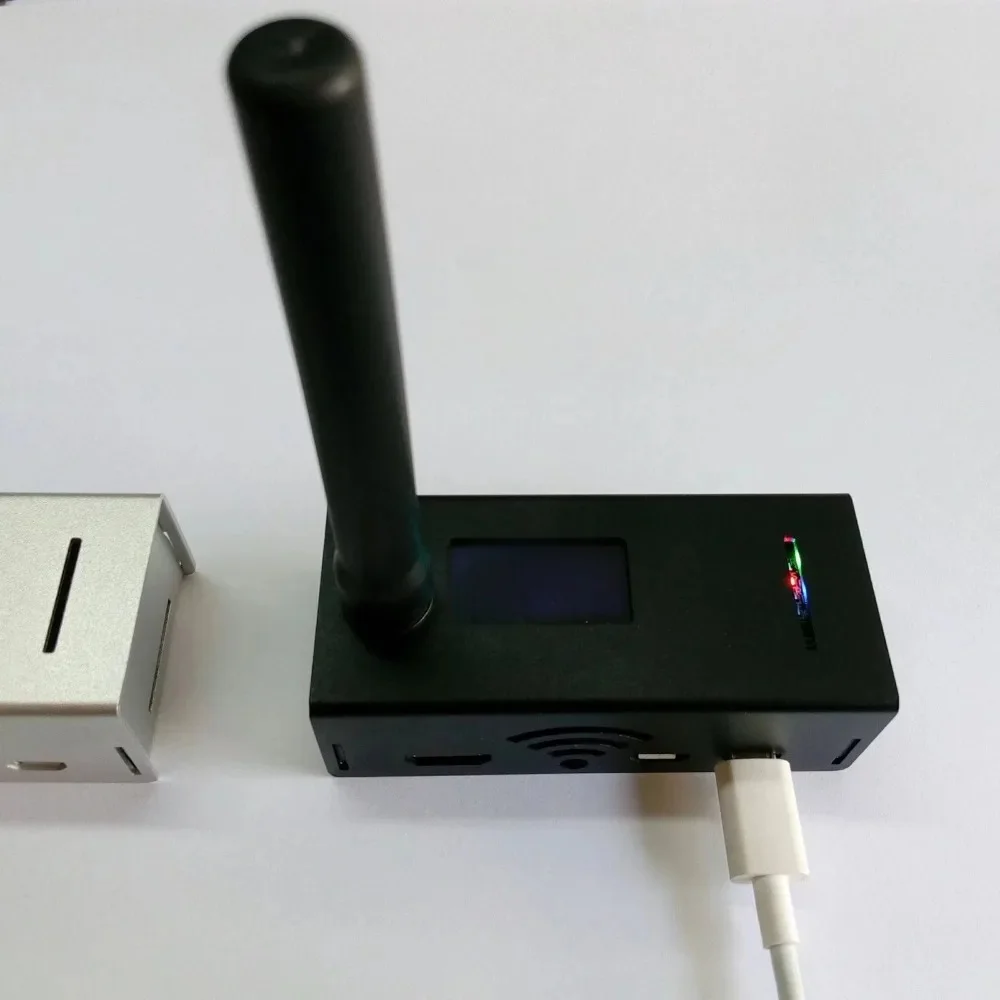 Zmontowany obsługa hotspotu MMDVM P25 DMR YSF NXDN + Raspberry pi Zero W + OLED + antena + karta SD 16G + etui — zdjęcie produktu 7