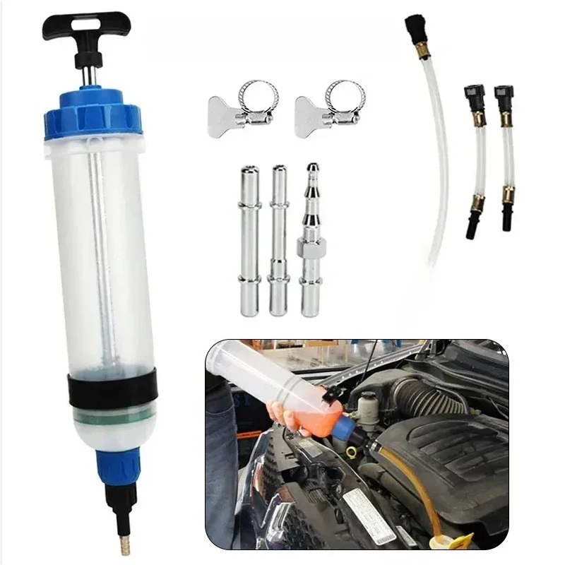 200/500/1500ML ekstraktor płynu olejowego samochodowego ręczny odkurzacz ssący pompa syfonowa płyn hamulcowy płyn strzykawkowy pompa — zdjęcie 2