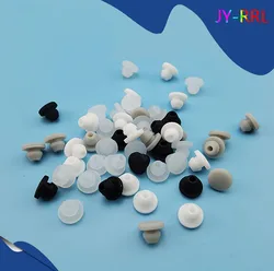 1/2/5pcs 4.5-50.6mm Silicone Rubber Hole Caps T-type Plug Cover Snap-on Gasket Blanking End Cap Seal Stopper Elastic Hole Plug