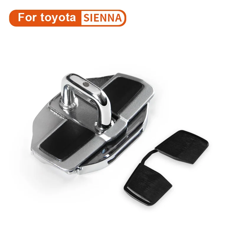 Car TRD Door Lock Buckle For Toyota/Lexus Series Upgraded Shock Absorption Cover Eliminate Abnormal Noise For Toyota/Lexus