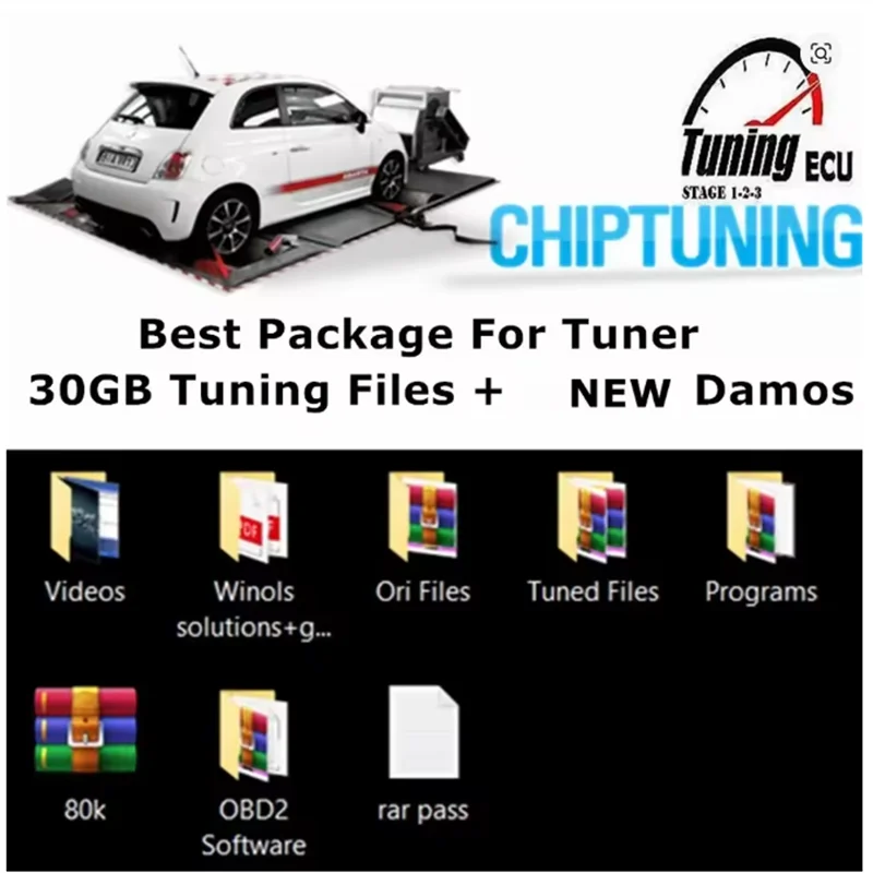 

Best Package For Tuner 30GB Chip Tuning Files + Gift Damos Original / Modified Maps Remap With KESS/KTAG/FGTECH ECU Programmer