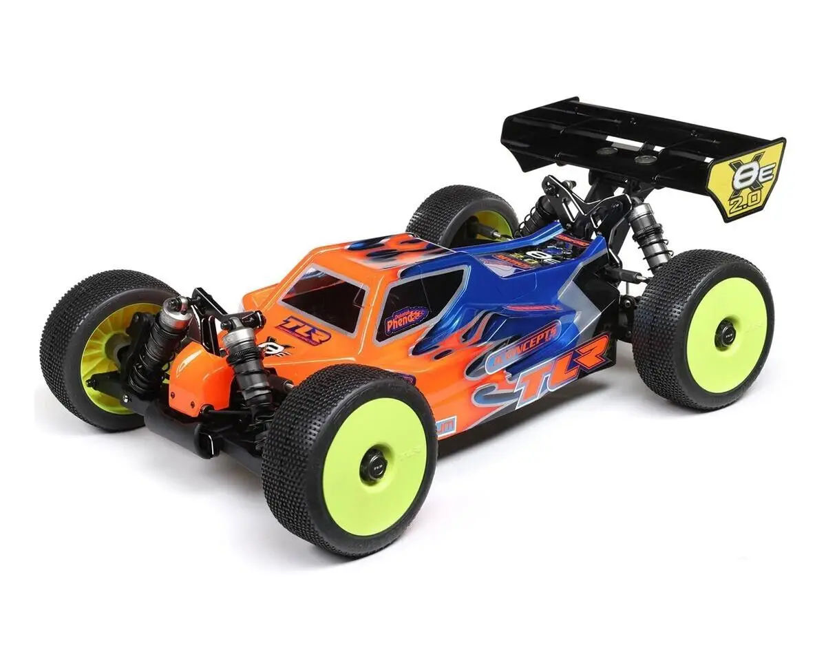 Newly Team Los 'is Racing 8IGHT-XE 2.0 Combo Nitro Electric 1-8 4x4 Off-Road Buggy Kit