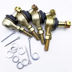 4PCS Ball joint Tie Rod end Kit For Polaris Outlaw 110 Outlaw 90 RZR 170 Sportsman 110 Sportsman 90 0454629 0454630