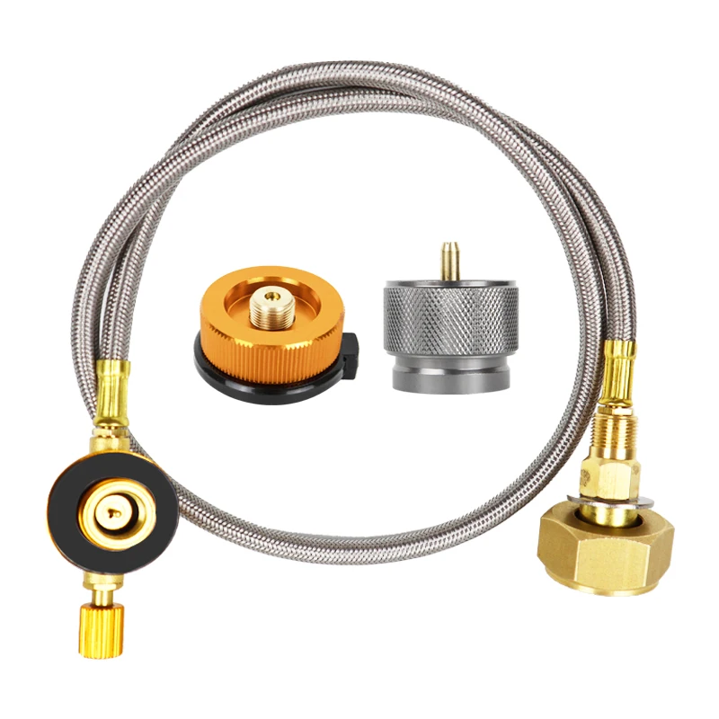 Camping Gasherd Gas Nachfüllen Adapter Outdoor Zylinder Füllung Adapter Gas Tank Ofen Stecker Zubehör Camping Ausrüstung