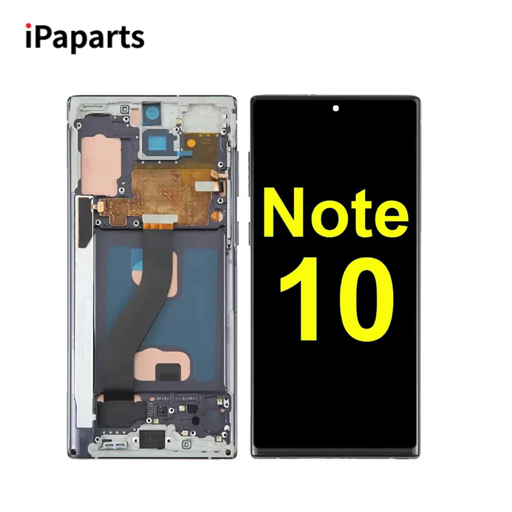 For Samsung Note 10 LCD Display Touch Screen Digitizer OLED/INCELL Replacement Note 10 N970 SM-N970F SM-N970U Display with Frame