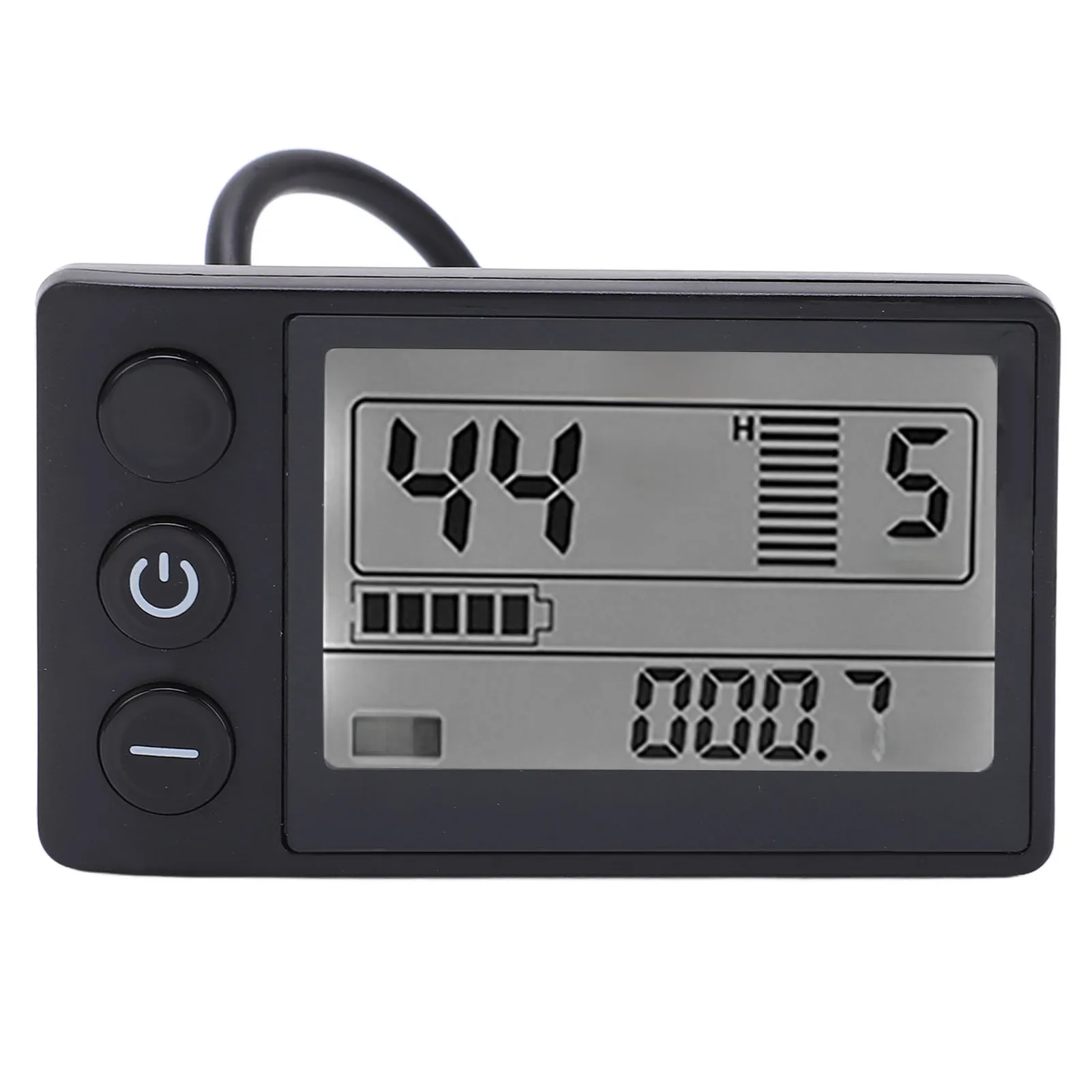 AliExpress DOACT S866 Electric Bike LCD Display Electric  S866 LCD Display Meter 24V 36V 48V Control Panel with Waterproof Plug
