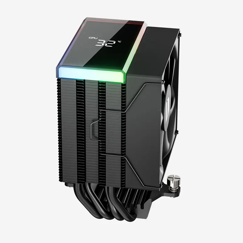UPSIREN WALRUS NEON 90 Digital Temperature Display CPU Cooler/ARGB digital display screen/4 heat pipes/Supports LGA1851/1700/AM5 - view 5
