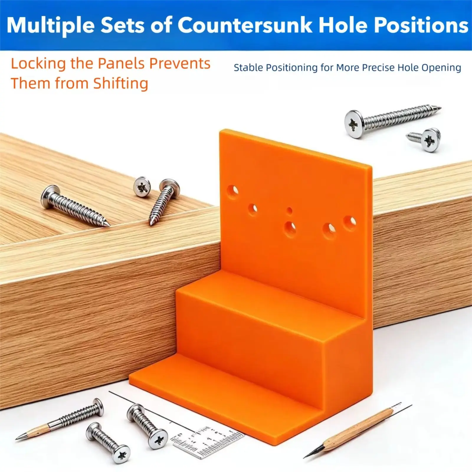Precision Positioning Tool Wardrobe Side Positioning Locator For Cabinet Closet Wardrobe Side-Panel Installation