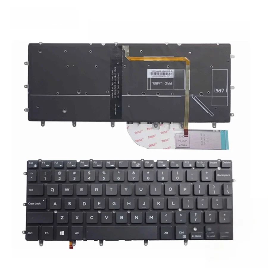 Klawiatura US do DELL Inspiron XPS 13-7000 7347 7348 7352 7359 17-3000 13-7353 XPS13 9343 9350 9360 15BR N7547 N7548 P54G P41F — zdjęcie 2