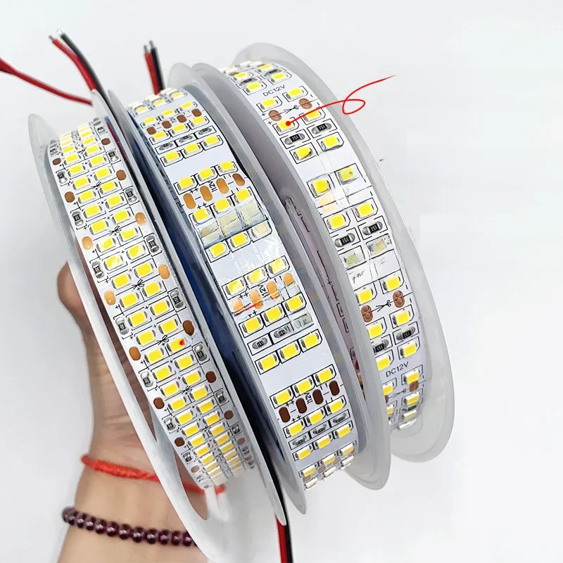 5 m heller 12 V 24 V LED-Streifen 480 LEDs/m 360 LEDs/m 240 LEDs/m 2700 K 2800 K 4500 K 6500 K lineare Wand flexibles Lichtingenieur-Projekt