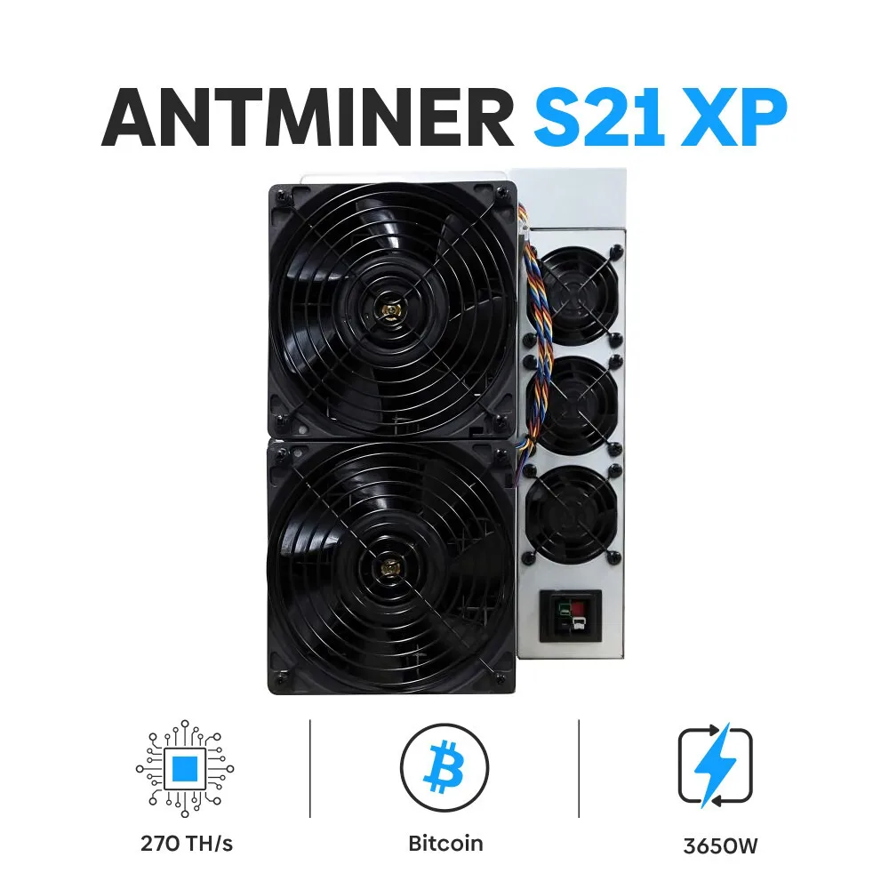 

Потрясающие предложения HH: BITMAIN Antminer S21 XP 270TH/s 3645W, майнер для Bitcoin, BTC, BCH