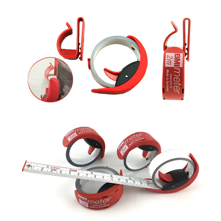 BMI 2m/3m الدقة شريط قياس تلسكوبي سريع مع مم التخرج ألمانيا قفل شريط القياس رقم 429 241 | 429 341