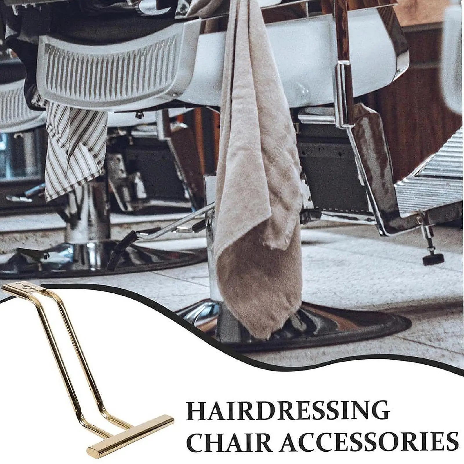 

Salon Chair Foot Pedal Replacement Accessoires Practical Heavy Duty Barber Hairdressing Foot Rest Hair Styling Chair Footrest
