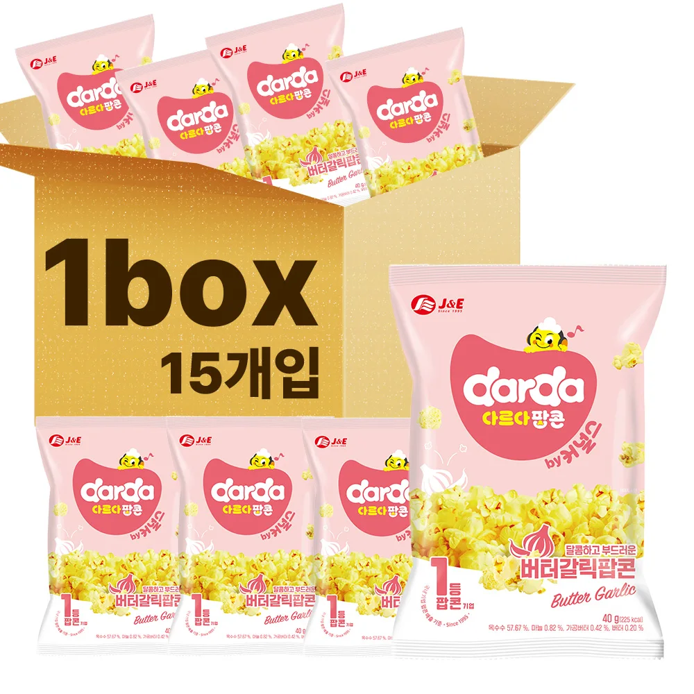 커널스 버터갈릭팝콘 40g x 15개입