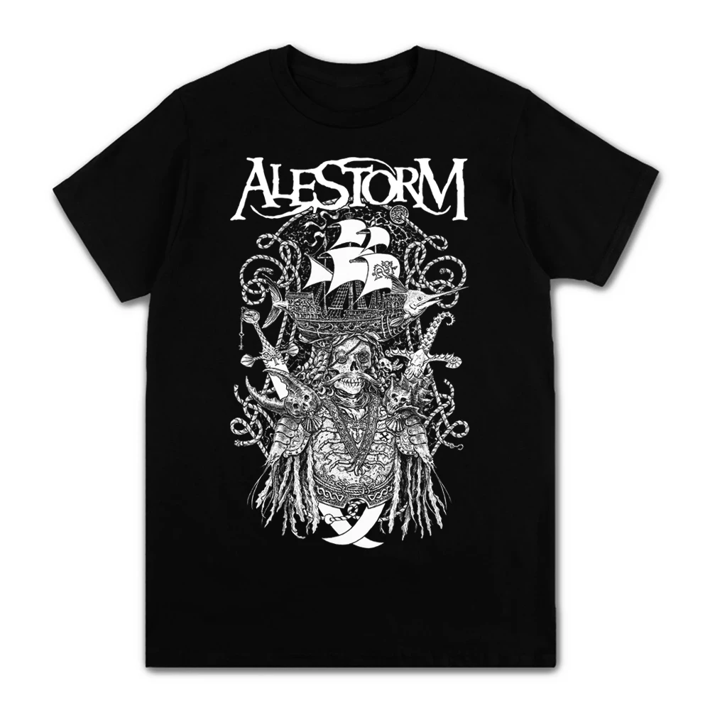 Pirate Metal Band Alestorm Short Sleeve Top t-shirt 2022 Men＆Women Print Streetwear Aesthetic Graphic Clothes tshirts