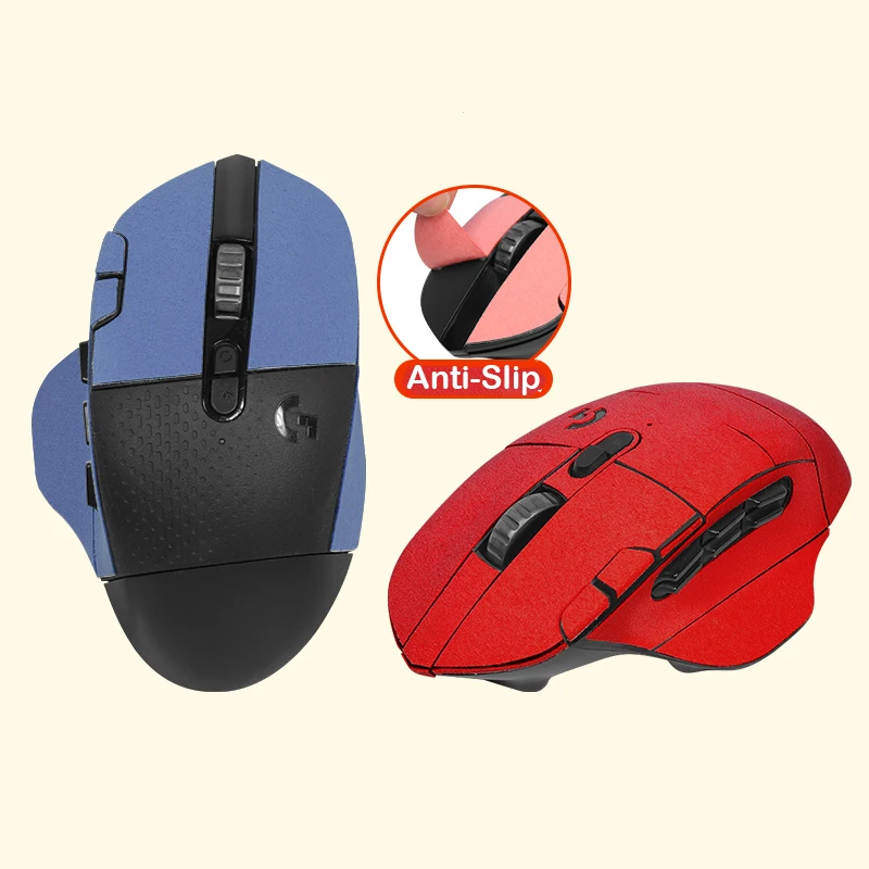 New Arrival Suede Full / Half cover Mice Sticker Anti-Slip Mouse sticker For Logitech G604 Gaming Mouse