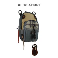 Bolsa de pesca con mosca Aventik, bolsa de pesca en el pecho duradera con múltiples bolsillos ultraligera