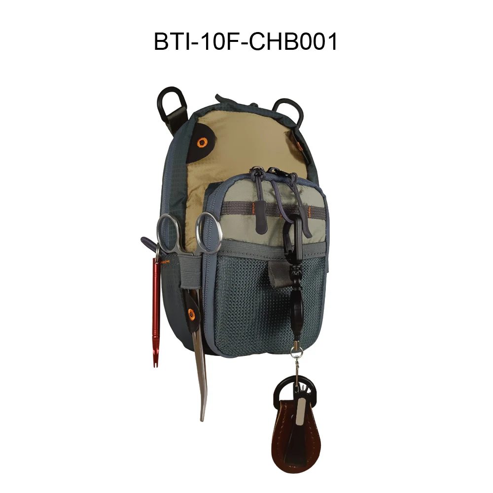 Torba wędkarska Aventik Fly Fishing Ultra lekka, z wieloma kieszeniami, trwała torba wędkarska na klatkę piersiową
