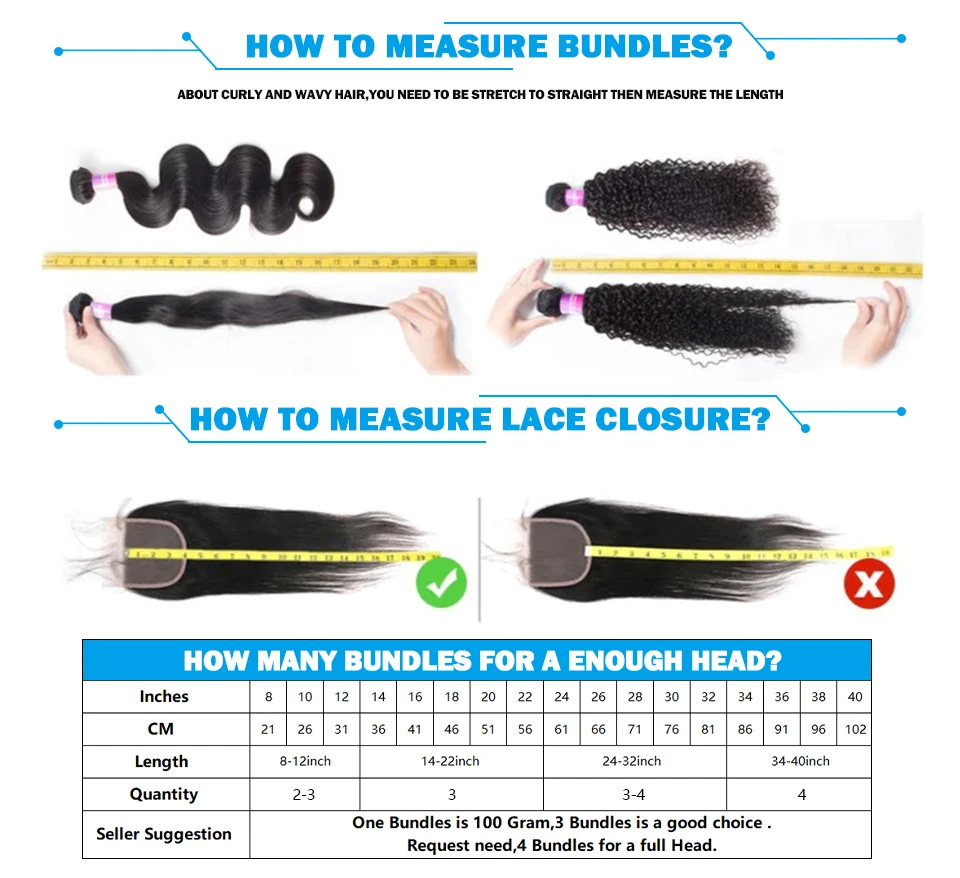 YOCYTU Human Hair Bundles With Closure 20 22 24 Inch Body Wave Bundles Human Hair With 2x6 HD Closure For Women 3 Days Delivery
