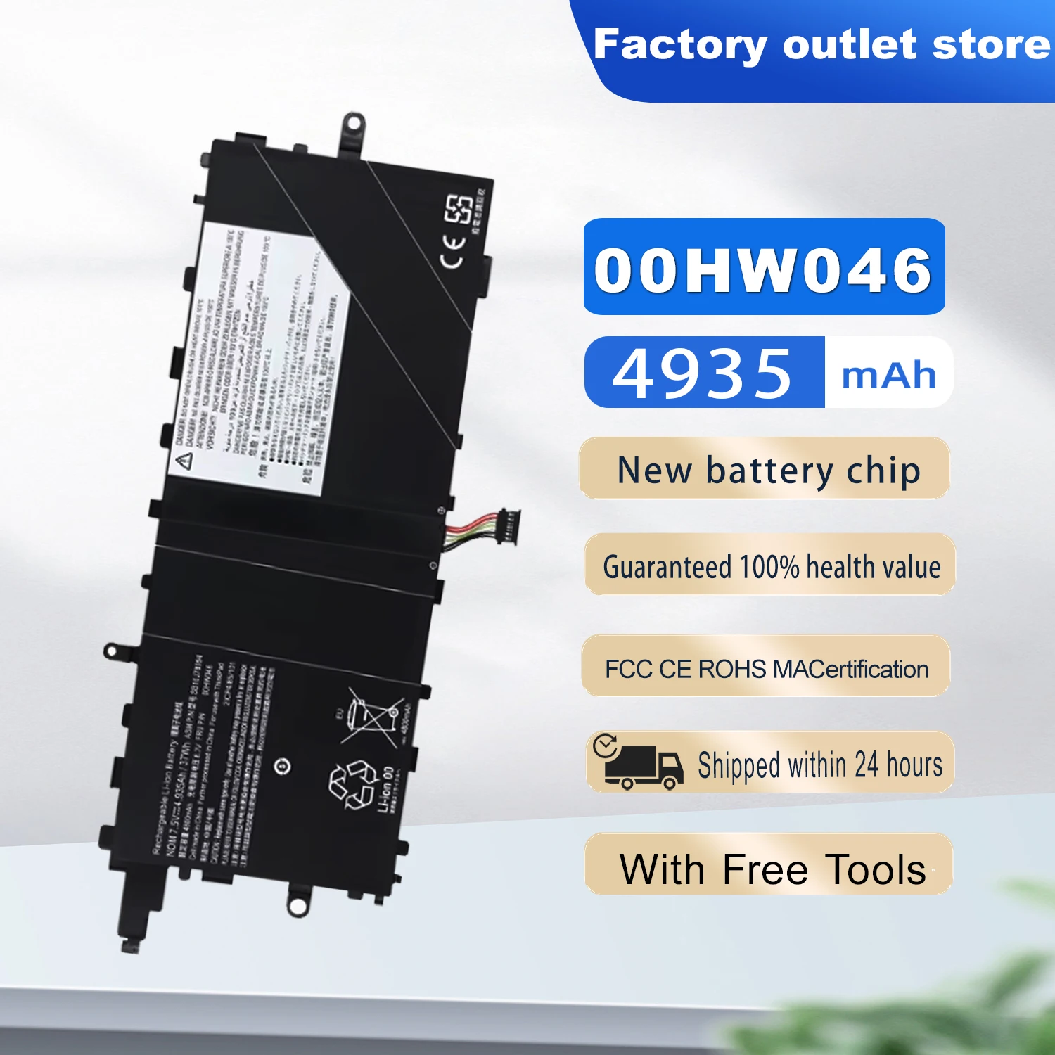 DXT New 00HW046 Laptop Battery 00HW045 For Lenovo ThinkPad X1 Tablet X1 GEN 2 20GGA00F00 20GGA00N00 SB10J78993 SB10J78994