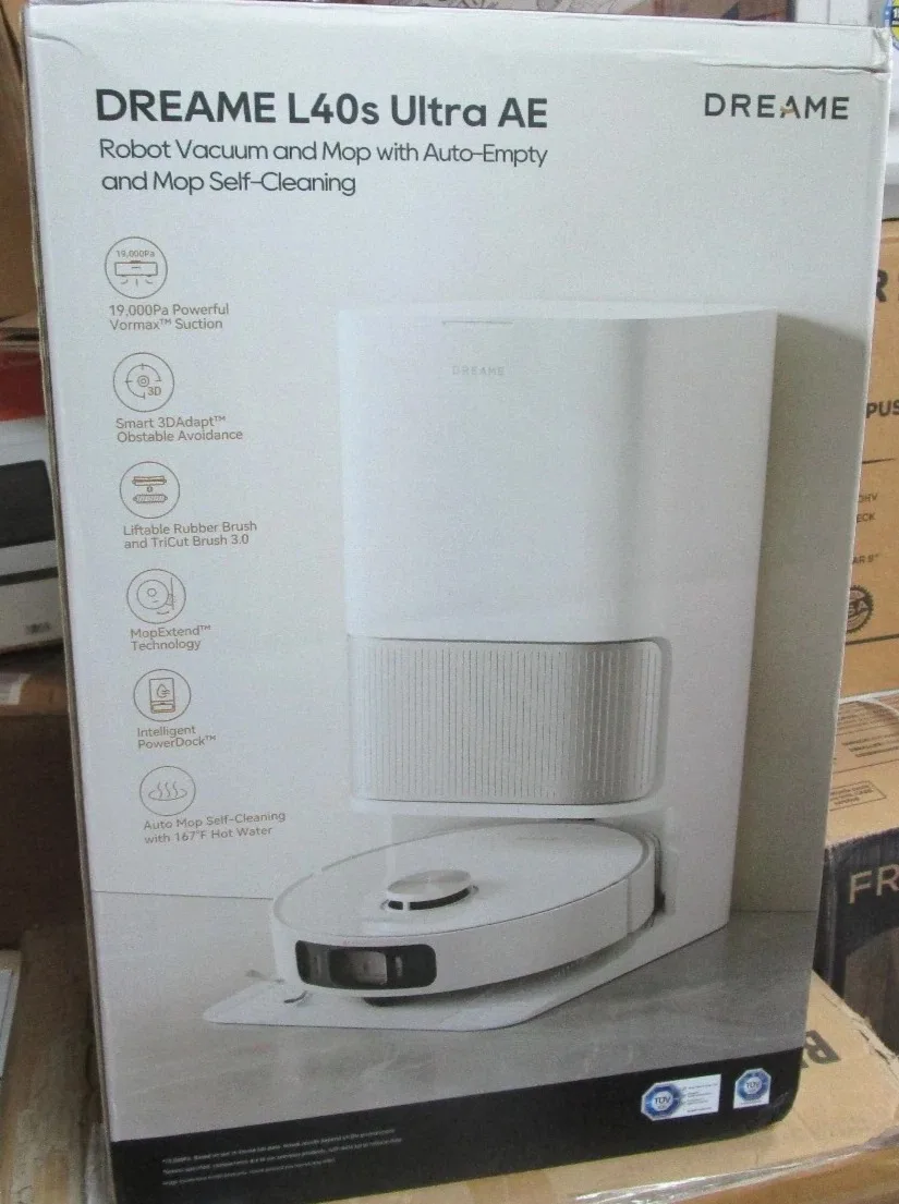 خصم 2025-100% على DREAMES L40s Ultra AE Robot Vacuum وممسحة غسيل ذاتية التنظيف