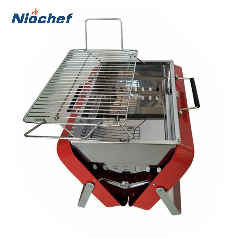 

BBQ Grills Easily Assembled BBQ Oven Small Barbecue Charcoal BBQ Grill Portable BBQ Stove Grill for Outdoor Camping Hiking Home