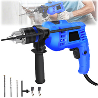 Electric Hammer Impact Drill Handle 2 in 1 Function 360° Rotating Hammer 3000RPM Variable Speed Electric Drill
