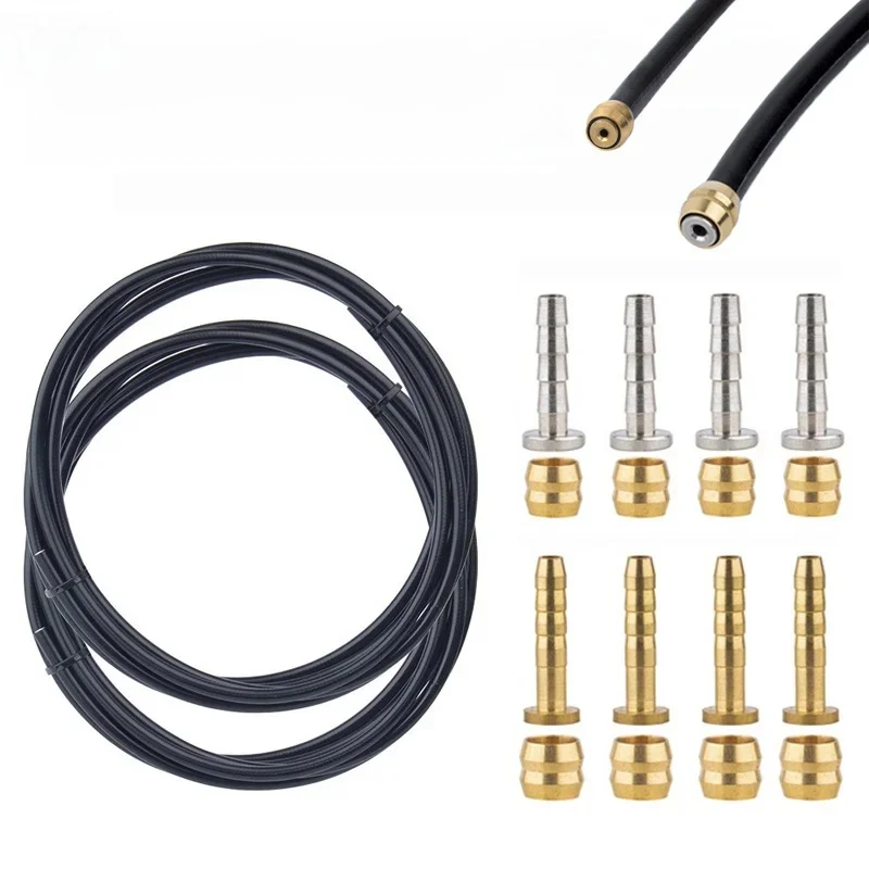 AliExpress NONE Bolany Mountain bike hydraulic Disc brake Oil Tube Set For SHIMANO Deore BH90 BH59 Hydraulic Oil Brake oil needle bike parts